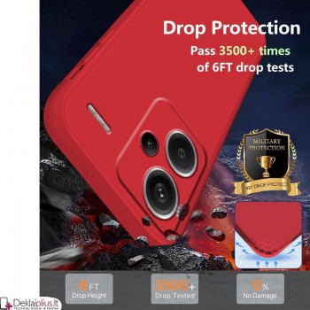 Liquid Air silikoninis dėklas su kameros apsauga - raudonas (Xiaomi Redmi Note 13 Pro Plus) Liquid Air silikoninis dėklas su kameros apsauga - raudonas (Xiaomi Redmi Note 13 Pro Plus)
